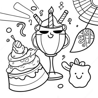 Pagina Para Colorir Celebracao De Festa 31648-7923