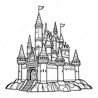 Pagina Para Colorir De Castelo Colorido De Tijolos Lego 31689-12905