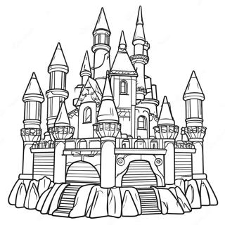 Pagina Para Colorir De Castelo Colorido De Tijolos Lego 31689-13052