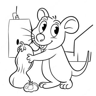 Pagina Para Colorir De Ratatouille 3168-2588