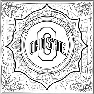 Pagina Para Colorir Do Logotipo Do Estado De Ohio 31728-16288