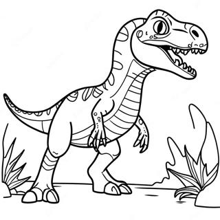 Pagina Para Colorir Indoraptor Do Mundo Jurassico 31758-16312