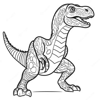 Pagina Para Colorir Indoraptor Rugindo 31759-16314