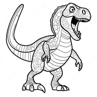 Pagina Para Colorir Indoraptor Rugindo 31759-16315