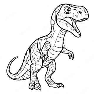 Pagina Para Colorir Indoraptor Rugindo 31759-16316