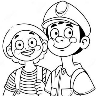 Pagina Para Colorir Chespirito E El Chavo Amigos 31839-16378