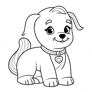 Pagina Para Colorir De Cachorro Da Barbie 31929-16440