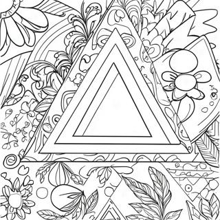 Pagina Para Colorir De Triangulo 31939-16446