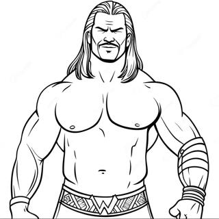 Pagina Para Colorir Da Wwe 31949-16455