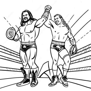 Pagina Para Colorir De Luta Pelo Campeonato Da Wwe 31950-16457