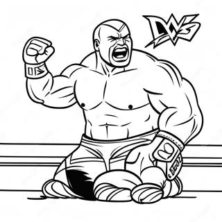 Pagina Para Colorir De Luta Pelo Campeonato Da Wwe 31950-16458