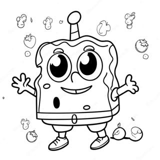 Pagina Para Colorir Do Bebe Spongebob 32059-16542