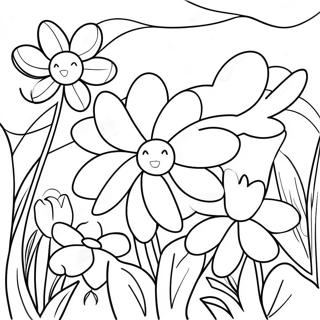 Pagina Para Colorir De Flores De Primavera 32079-16560