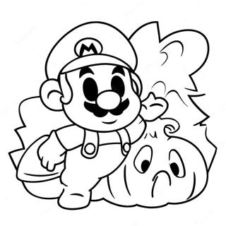 Paginas Para Colorir Do Mario No Halloween 32139-16606