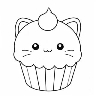 Paginas Para Colorir De Cupcake De Gatinho 32199-16656