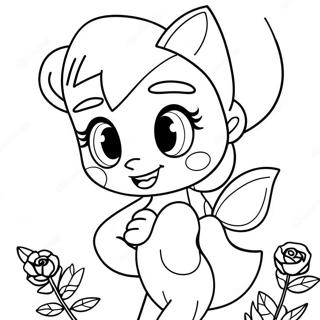 Pagina Para Colorir Da Amy Rose 321-258