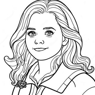 Pagina Para Colorir Realista Da Hermione Granger 32219-16672