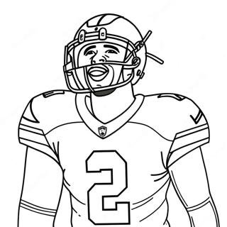 Pagina Para Colorir Do Jalen Hurts 32269-16711