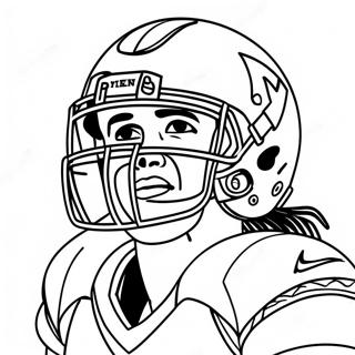 Pagina Para Colorir Do Jalen Hurts 32269-16712