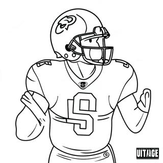 Pagina Para Colorir Do Jalen Hurts Em Acao 32270-16714