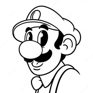 Pagina Para Colorir Do Luigi Em Acao 3229-2639