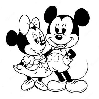 Pagina Para Colorir Mickey E Minnie 32369-16791