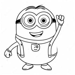 Pagina Para Colorir Kevin Minion 32389-16806