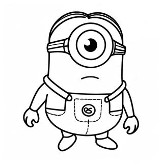 Pagina Para Colorir Kevin Minion 32389-16807