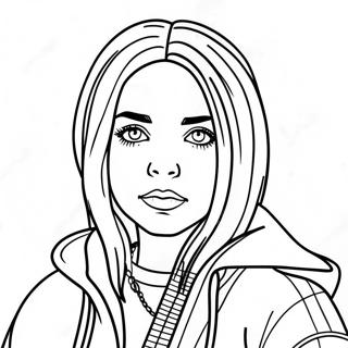 Pagina Para Colorir Da Billie Eilish 3248-2652