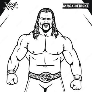 Pagina Para Colorir Da Wwe 32510-16896