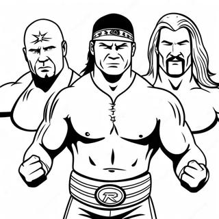 Pagina Para Colorir Superstars Da Wwe Em Acao 32652-17001