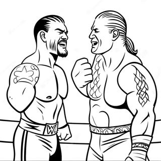 Pagina Para Colorir Superstars Da Wwe Em Acao 32652-17002