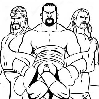 Pagina Para Colorir Superstars Da Wwe Em Acao 32652-17004