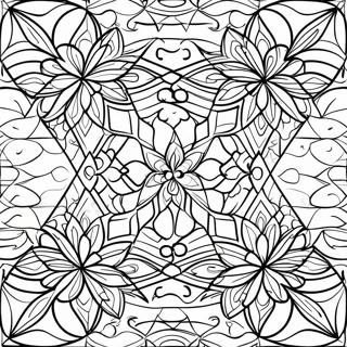 Pagina Para Colorir Design Geometrico Em Tesselacao 32681-17022