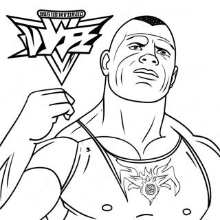 Pagina Para Colorir Da Wwe 3268-2667