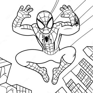 Pagina Para Colorir Homem Aranha Com Ovos Coloridos 32712-17050