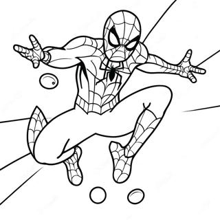 Pagina Para Colorir Homem Aranha Com Ovos Coloridos 32712-17051