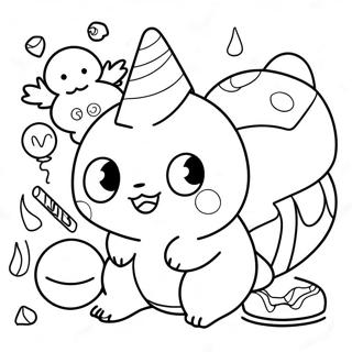 Pagina Para Colorir De Feliz Aniversario Pokemon 32771-17094