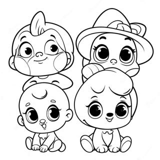 Pagina Para Colorir Personagens Bebe Disney Fofos 32872-17178