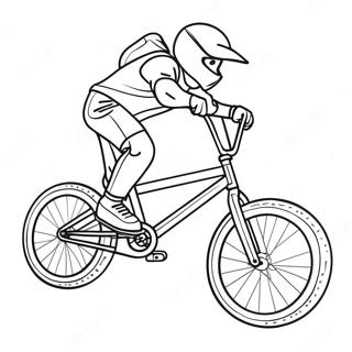 Pagina Para Colorir De Corrida De Bmx 32931-17222