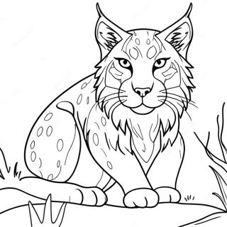 Pagina Para Colorir De Lince 32981-17259