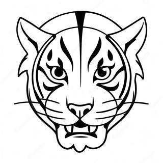 Pagina Para Colorir Do Logotipo Da Equipe Bengals 3299-2682