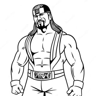 Pagina Para Colorir Da Wwe 33021-17291