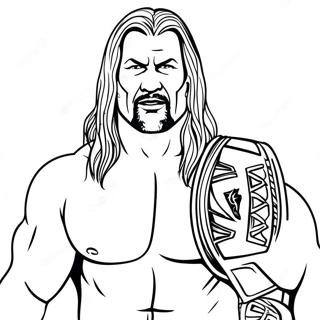 Pagina Para Colorir Da Wwe 33021-17292