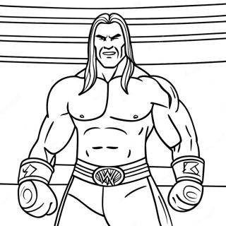 Pagina Para Colorir Da Luta Pelo Campeonato Da Wwe 33022-17295