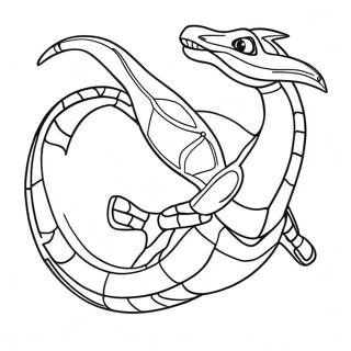 Pagina Para Colorir De Rayquaza Voando No Ceu 33112-17365