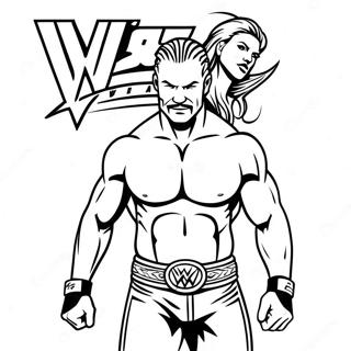 Pagina Para Colorir De Wwe 33181-17418