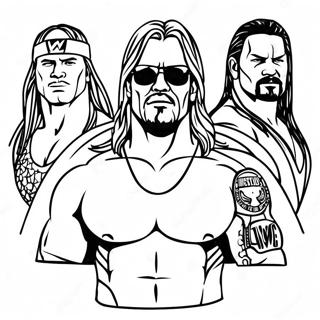 Pagina Para Colorir De Wwe 33181-17419