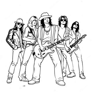 Pagina Para Colorir Dos Membros Da Banda Guns And Roses 33342-17551