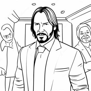 Pagina Para Colorir Do John Wick 33401-17596